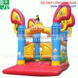 Giant Inflatable Bouncers With Doll Gate, Saloon Bouncer, Inflatable Party Toys