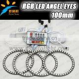36pcs 5050SMD 4rings 100mm Led Rgb Angel Eyes 12v Multicolor Led Ring Lights for Opel for Toyota Car Headlight Angel Eyes