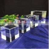 Factory Wholesale K9 Blank Crystal 3d Laser Etched Glass Cube thumbnail-3