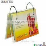 Hot Sell Promotional Clear Acrylic Table Calendar