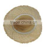 New Cheap Fashion Wholesale Natural Riffia Ribbon Rope Custom Panama Lady Straw Hat thumbnail-4