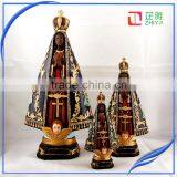 Resin Material Brazil N.SRA.APARECIDA Virgin Mary Statue