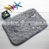Cobblestone Coral Bathroom Rugs Super Watersorb Anti-slipe Door Mat thumbnail-3
