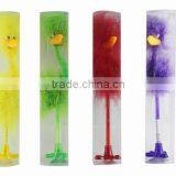 Colorful Ostrich Shape Feather Promotional Plastic Ball Pen