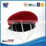 Headwear Fleece Sun Officer Red Military Hat for Men thumbnail-4