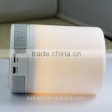 2016 New Arrival Romantic Lighting Bluetooth Speaker With Smart Alarm Clock thumbnail-3