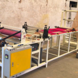 Automatic wood transfer film welding machine for wood grain transfer machine