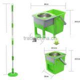 Kawachi Folding 360 Easy Spin Square Mop Bucket thumbnail-3