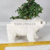 Collectible Funny Animal Figurines Animated Christmas Figurines Teddy Bear thumbnail-1