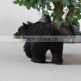 Realistic Stuffed Animals Real Fur Polar Bear thumbnail-4