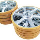 Колесо с фрикционным приводом из ПУ, полиуретановые колеса, детали автомобильной сборочной линии, колесо с полиуретановым покрытием thumbnail-1