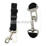 Pet Dog Cat Car Vehicle Seat Belt Safety Harness Nylon Fabric 16-27inch Adjustable Black thumbnail-6