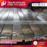 Zinc Coated 200 g - 500 g Hollow Section Square Steel Tube for Greenhouse Furniture Fence Post thumbnail-1