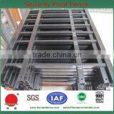 Black Powder Coated Ornamental Fence thumbnail-2