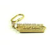 Captain Solid Brass Nautical Key Chain Nautical Keychain thumbnail-1