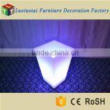 Waterproof Outdoor Garden Use Illuminated LED Square Planter Pot With Battery Operated thumbnail-2