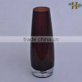 Mouth Blown Stained Glass Vases With Bubble thumbnail-2