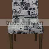 Country Style Iron Metal High Class Coffee Chairs thumbnail-1