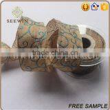 Wholesale Types of Linen Fabric Make Gift Ribbon thumbnail-1