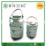 Hot Sale!!! Excellent Ceramic Lantern Candle Holder thumbnail-1