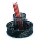 Multi-function Office Desk Metal Mesh Pen Clip Organizer thumbnail-2