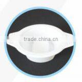 pp Plastic Soup Bowl With Two Handle 200ml White Color