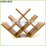 8 Bottles Bamboo Wine Display Rack/Modern Wine Holder/Homex_FSC/BSCI Factory thumbnail-1