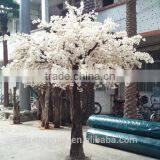 2017 China supplier ornamental flower tree white artificial cherry blossom tree for wedding