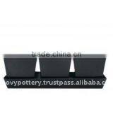 AWB Galvanized Zinc Vase,Galvanized Zinc Watering Can , Zinc Pot Planter, Zinc Planter for Gardening and Household thumbnail-1