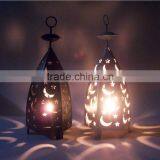 2017 Black Moroccan Vintage Style OEM Metal Lantern Candle Holders thumbnail-3