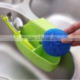 Plastic Hanging Sink Drain Basket for Kitchen Withstrong Sucker thumbnail-1
