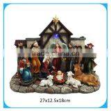Resin Christianity Religious Decoration Manger thumbnail-1