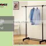 Clothes Stand With Storage Shelf, Folding Aluminum Clothes Drying Rack thumbnail-5