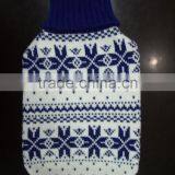 Black Fabric With Printed Mummy Hot Water Bottle With Cover thumbnail-6