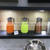 2 Liter Stainless Steel Double Walled Thermal Coffee Serving Carafe / Vacuum Insulated Hot Water Kettle thumbnail-2