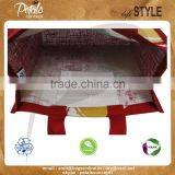 PP Laminated Jute Tote Bag With Web Handle & With Hanging Zip Pocket thumbnail-6