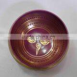 Best Selling Symbolic Colored Tibetan Healing Meditation Singing Bowl thumbnail-2