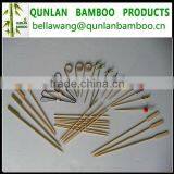 Mini Fruit/Salad Pick Skewer Sticks Eco-friendly Bamboo Material thumbnail-2
