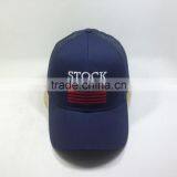 Flat Embroidery Patch Trucker Hat With Plastic Strap thumbnail-2