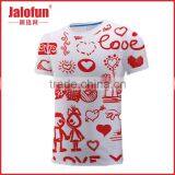 Factory Supply Custom Logo Custom 100% Combed Cotton Fitness Shirts Men thumbnail-3