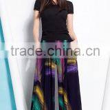 Summer Lady Wide Hips Casual Loose Wide Leg Square Dance Pants thumbnail-1