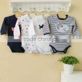 Mom Ann Bab Baby Wear Cotton Embroider Long Sleeve Bodysuit thumbnail-1