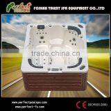 Amber Acrylic Massage Outdoor Spa in China thumbnail-1