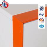 High Quality Single Door Double Color Design Steel Wardrobe thumbnail-3