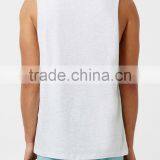 Casual White Classic Workout Tank Tops thumbnail-3