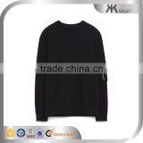 Hot Sale Cheap Custom Wholesale Side Pocket Pullover Mens Sweatshirt thumbnail-1