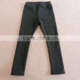 Children Girls Winter Leggings, Children Fashion Winter Pants Plain Pants, Elastic Waist Leggings thumbnail-1