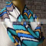 Chevron Infinity Scarf / Neckwarmer, Scarf Infinity, Loop Circle Scarf, Cowl Scarf,fashion Scarf thumbnail-6