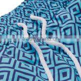 Hot Sale Soft Breathable Mens Swimming Boxer Short Mid-Length Printed Swim Shorts thumbnail-3