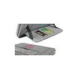 Magnetic Simple Gray Color Wool Felt Carrying Protective Ipad 2 Soft Case
